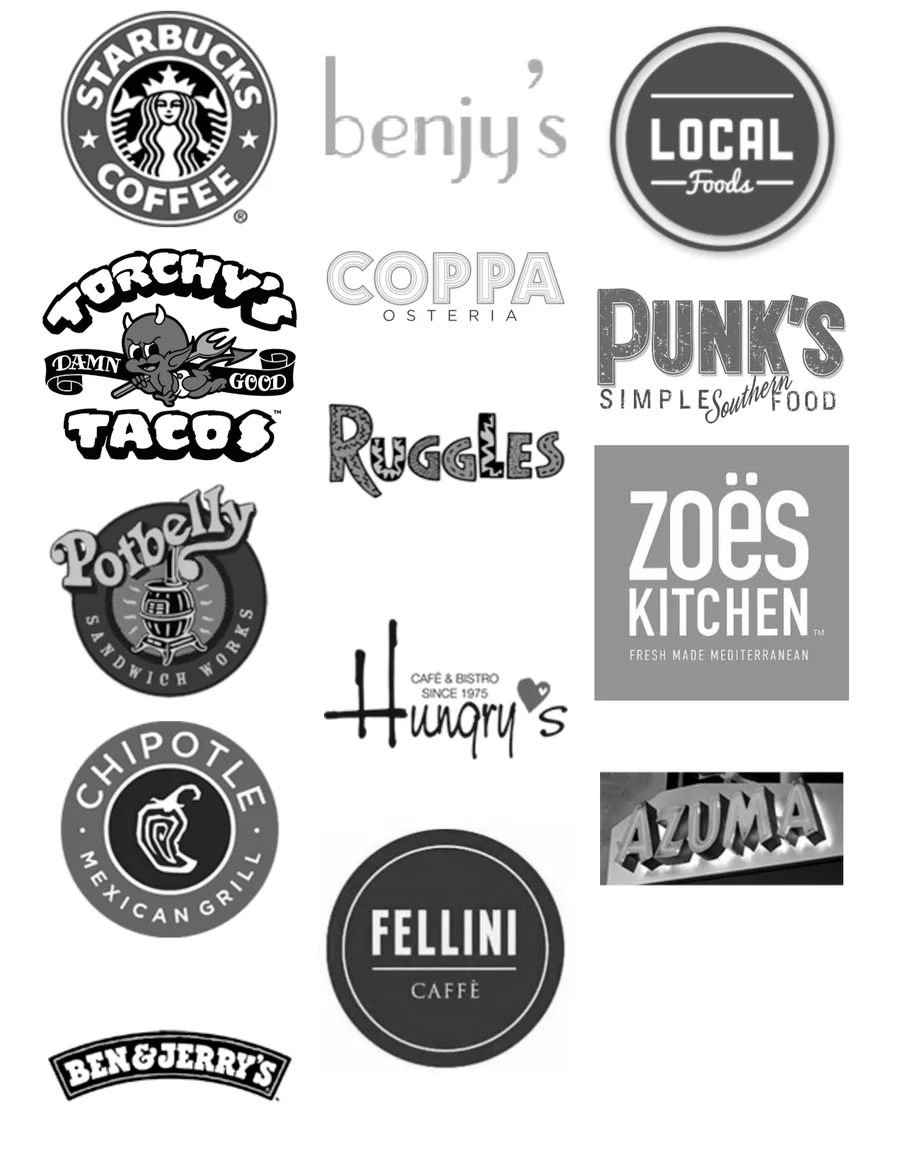 Restaurants and cafes in Rice Village